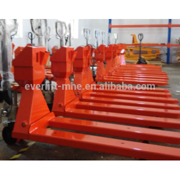 Scale Hand Pallet Truck With Scales with CE and ISO Certificate